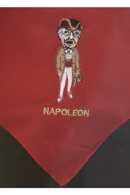 Pañuelo de San Fermín para niños bordado Napoleón