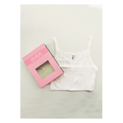 AVET 64100 CAMISETA NIÑA  4 - 6 - 8 BLANCO 6,05