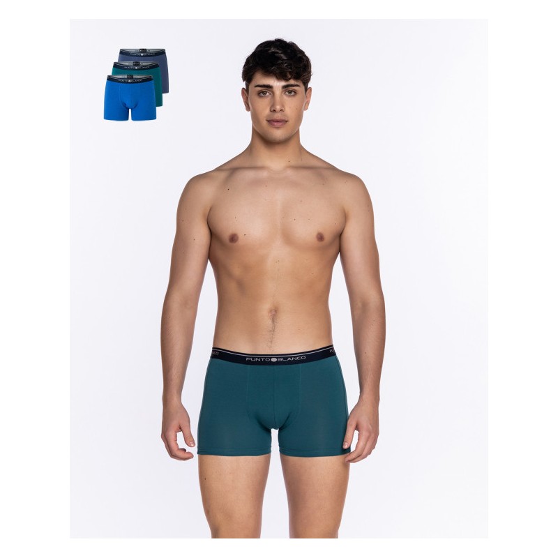 The Box Punto Blanco Men's Basix Boxer Shorts Size Punto Blanco