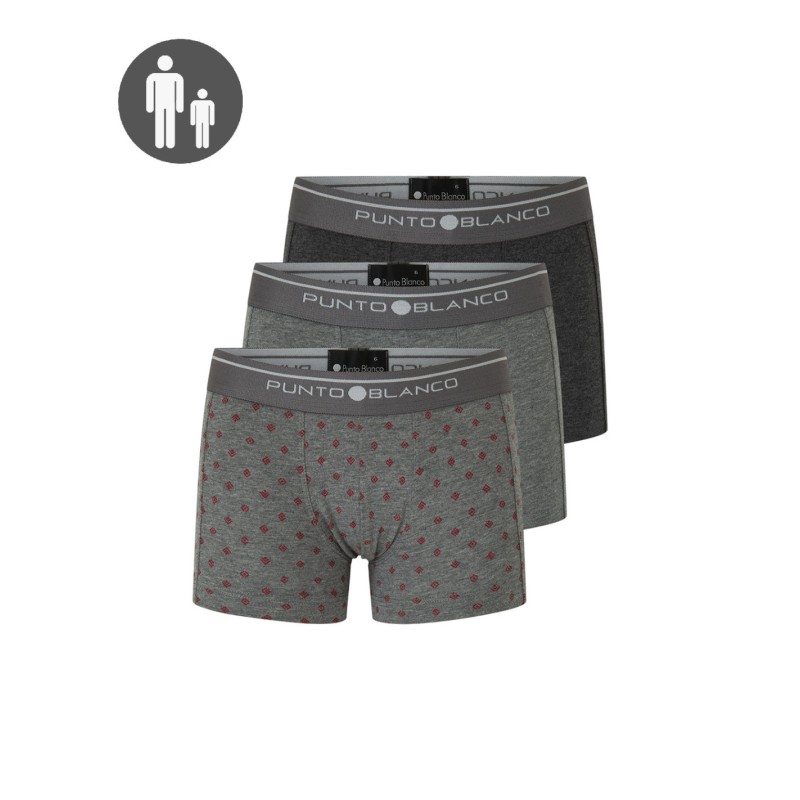 Punto Blanco 53489-10 Pack de bóxers en algodón