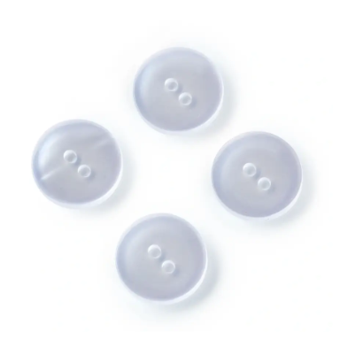 Prym 311270 Botones de bata y pijama, 18 mm, nácar