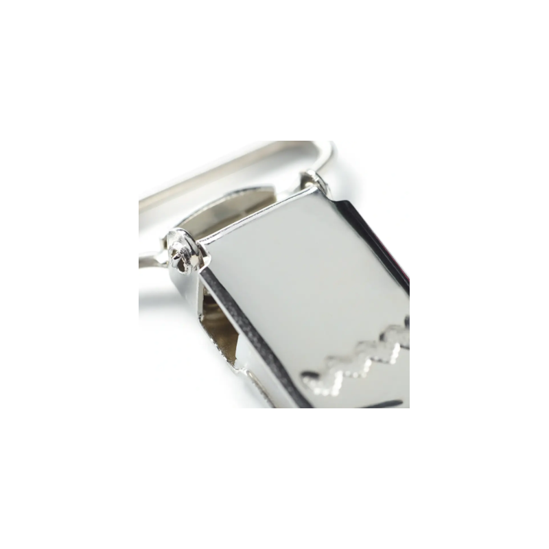 Prym 405220 Clips para tirantes, 18 mm, color plata