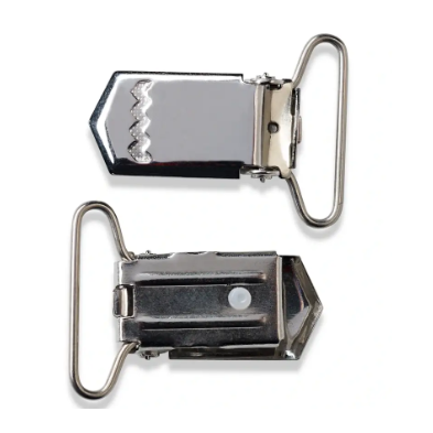 Prym 405220 Clips para tirantes, 18 mm, color plata