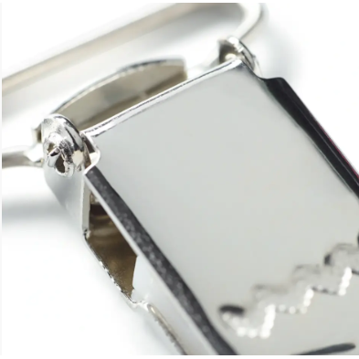 Prym 405224 Clips para tirantes, 30 mm, color plata