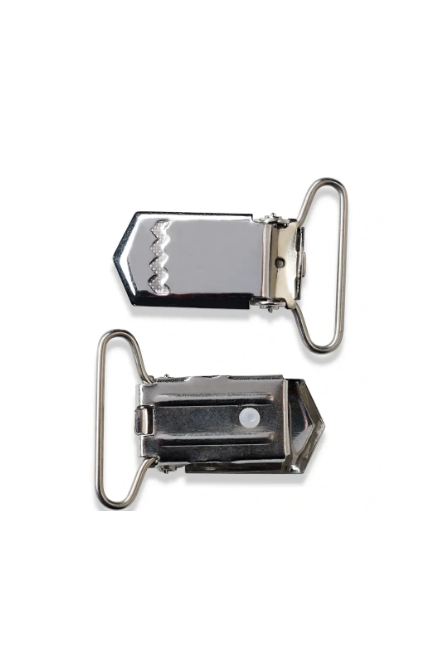 Prym 405228 Clips para tirantes, 25 mm, color plata