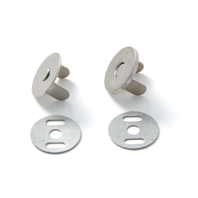 Prym 416480 Cierre magnético, 19 mm, color plateado