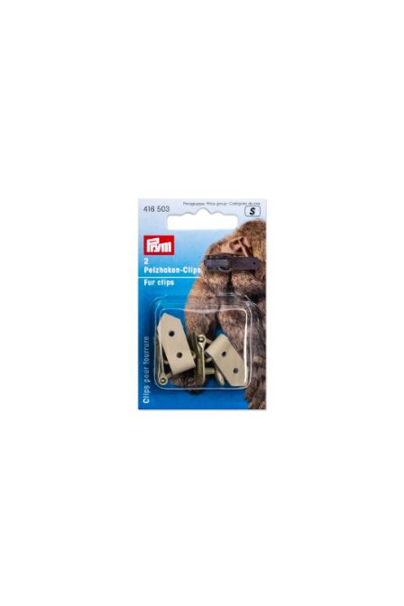 Prym 416503 Pinzas para pelo de color beige