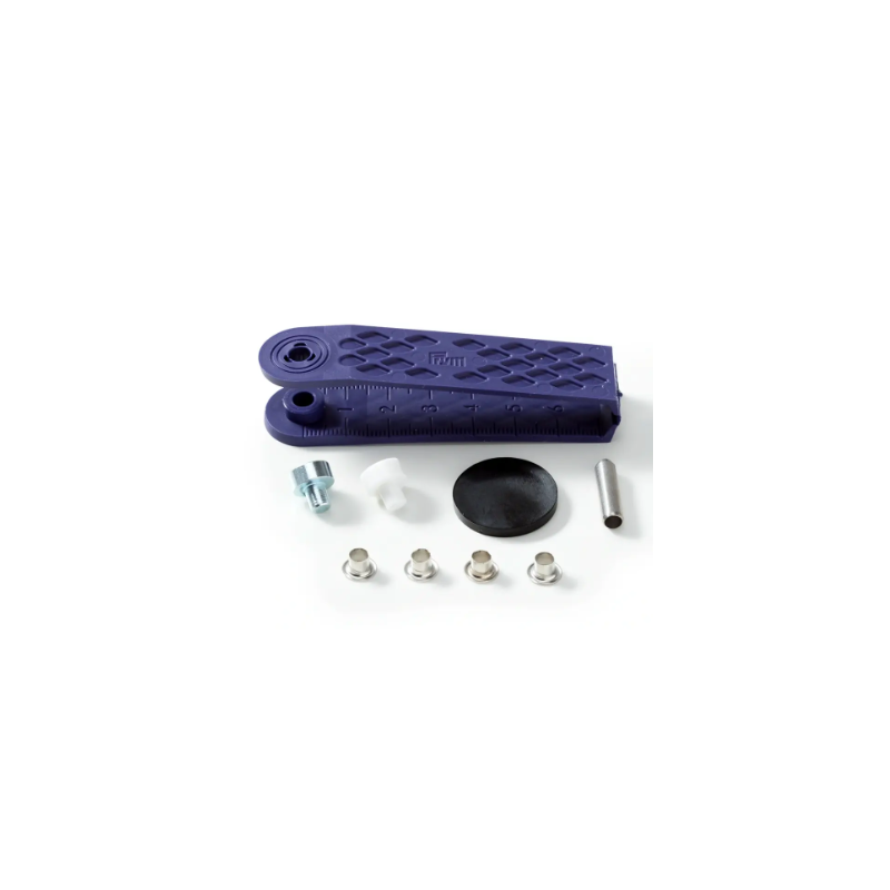 Prym 542 400 Ojetes de 4,0 mm, color plata