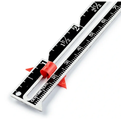 Prym 611738 Cinta métrica para costura y tejido, cm/pulgadas