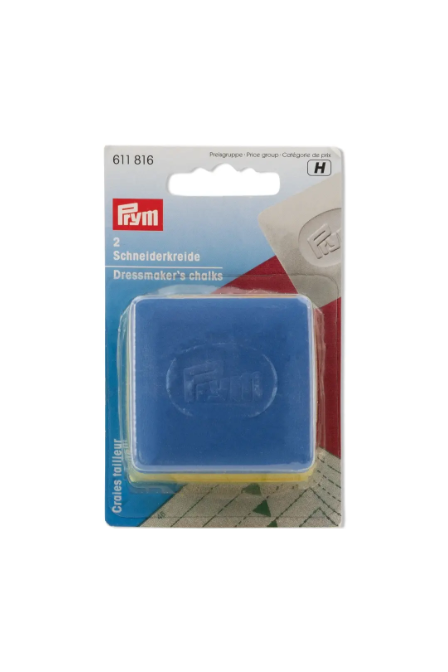 Prym 611816 Tiza de sastre, amarilla/azul