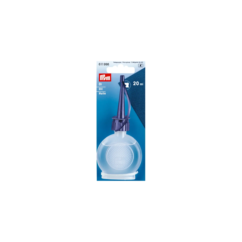 Prym 611 998 Aceite para máquina de coser 20ml