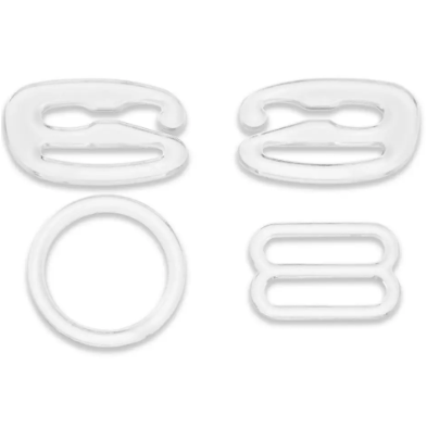 Prym 991908 Accesorios para sujetadores, 14 mm, transparentes