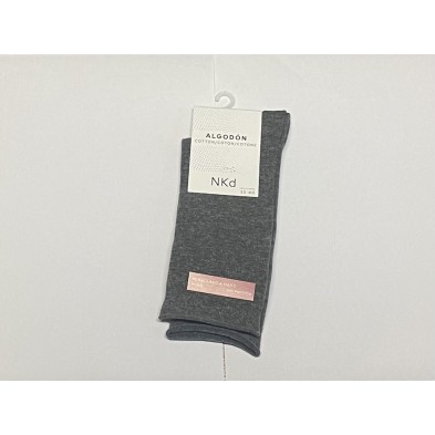 Nkd 250103.601U Calcetín de punto liso y puño sin goma