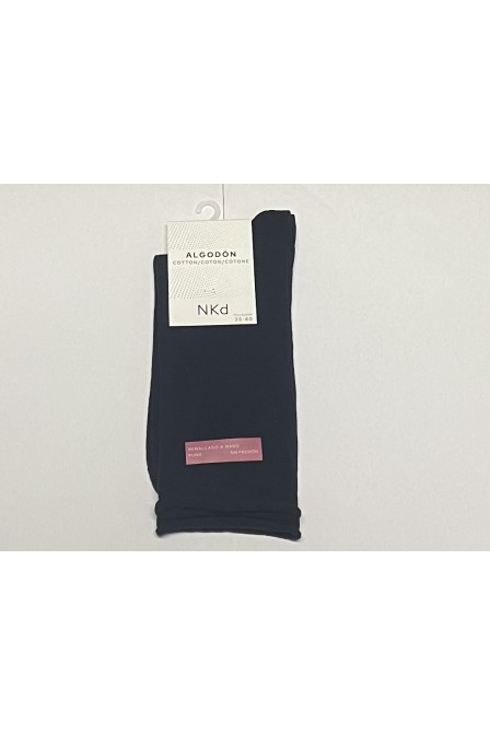 Nkd 250103.800U Calcetín de punto liso y puño sin goma