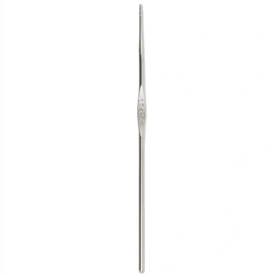 PRYNT 175841 AGUJA DE CROCHET SIN MANGO, 1,75MM, COLOR PLATA