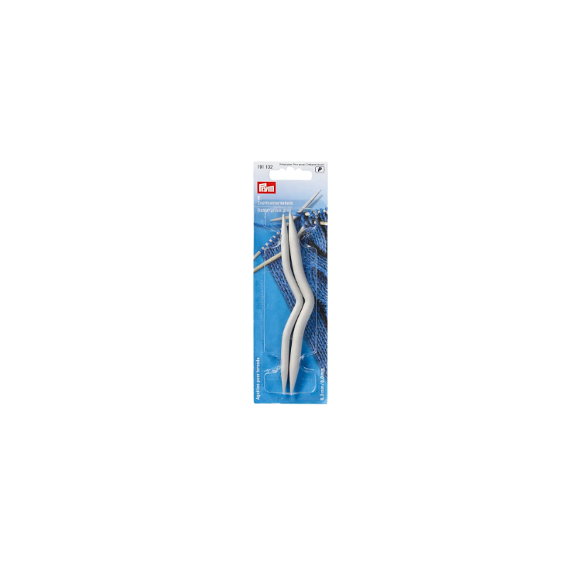 PRYM 191 101AGUJAS PARA PUNTADA DE CABLE, CURVAS