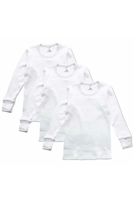 ABANDERADO 257 CAMISETA TERMAL DE NIÑO MANGA LARGA DE ALGODÓN