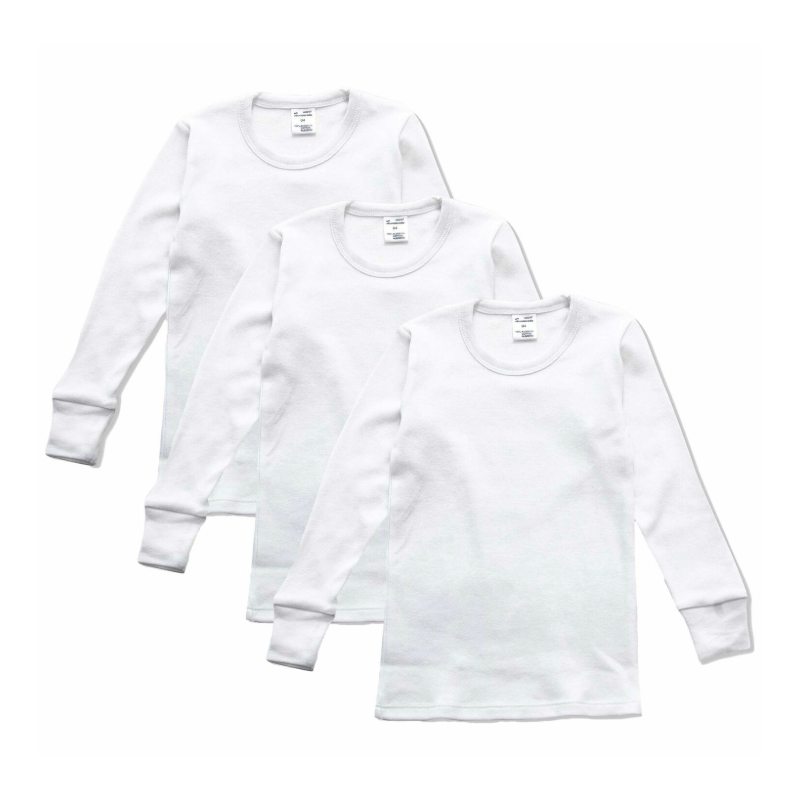 ABANDERADO 257 CAMISETA TERMAL DE NIÑO MANGA LARGA DE ALGODÓN