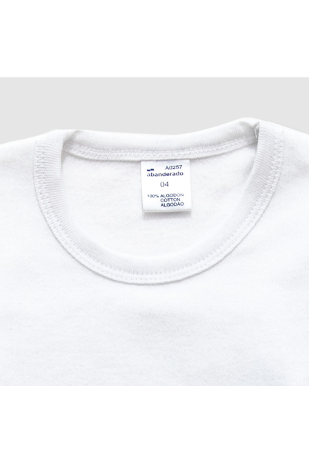 ABANDERADO 257 CAMISETA TERMAL DE NIÑO MANGA LARGA DE ALGODÓN
