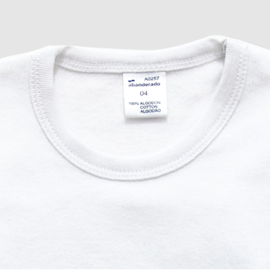 ABANDERADO 257 CAMISETA TERMAL DE NIÑO MANGA LARGA DE ALGODÓN