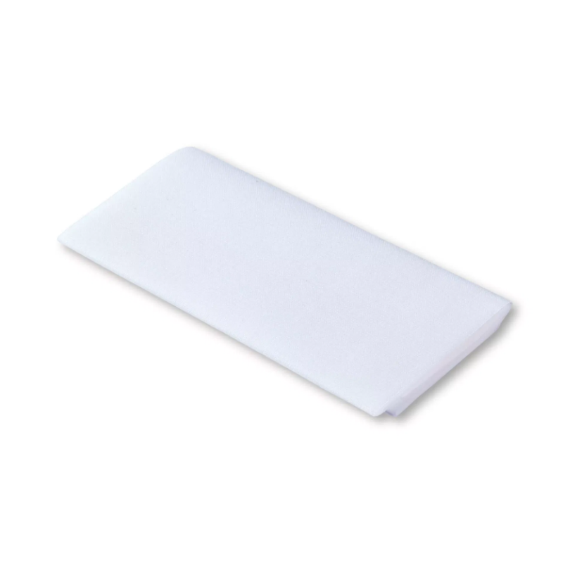 PRYM 929 401 Tela para remendar, algodón, para aplicar con la plancha, 12 x 45cm, blanco