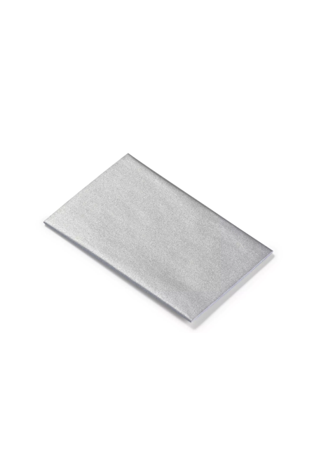 PRYM 929 512 Tela para parches, reflectante, autoadhesiva, 10 x 18cm, plateado
