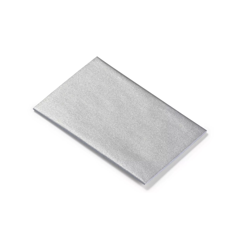 PRYM 929 512 Tela para parches, reflectante, autoadhesiva, 10 x 18cm, plateado