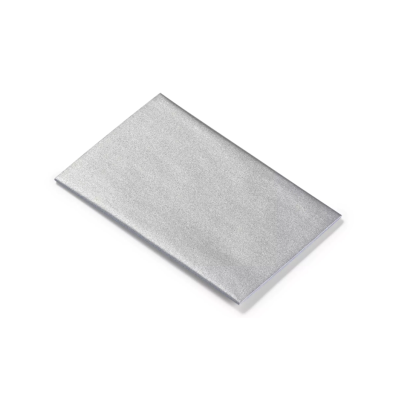 PRYM 929 512 Tela para parches, reflectante, autoadhesiva, 10 x 18cm, plateado