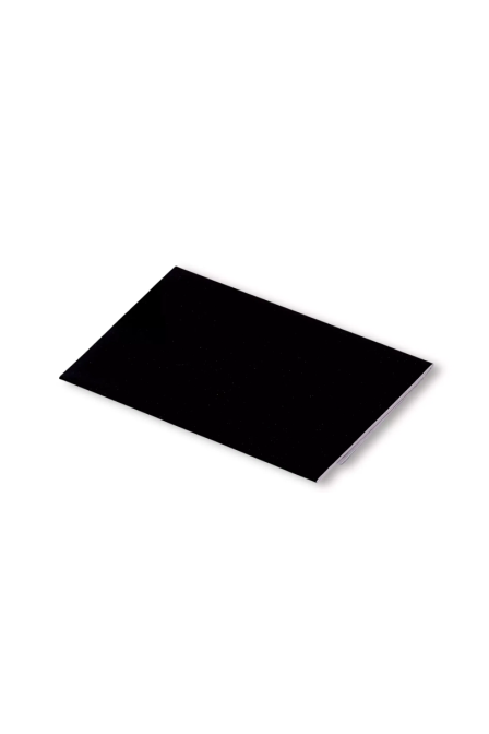 PRYM 929 513 Tela para parches, reflectante, autoadhesiva, 10 x 18cm, negro