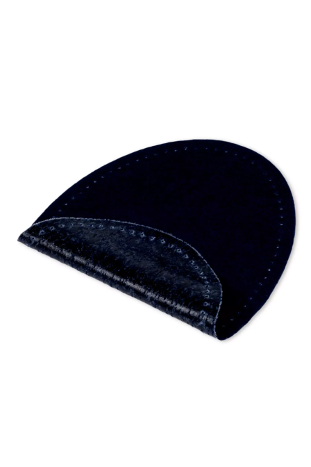 PRYM 929 036 Parches, imitación ante, para aplicar con la plancha, 9,5 x 14,5 cm, azul marino