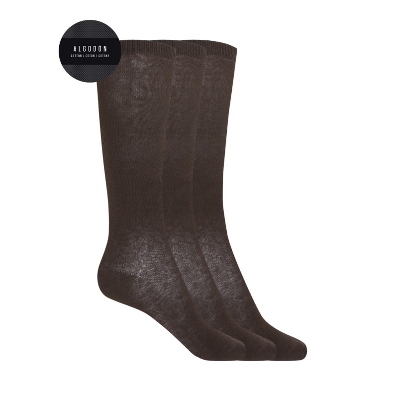 PUNTO BLANCO PACK DE 3 CALCETINES LARGOS AZUL MARINO T-4/6 70144-30