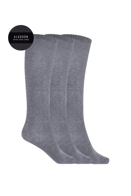 PUNTO BLANCO PACK DE 3 CALCETINES LARGOS AZUL MARINO T-4/6 70144-30