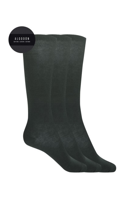 PUNTO BLANCO PACK DE 3 CALCETINES LARGOS AZUL MARINO T-4/6 70144-30