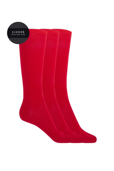 PUNTO BLANCO PACK DE 3 CALCETINES LARGOS AZUL MARINO T-4/6 70144-30