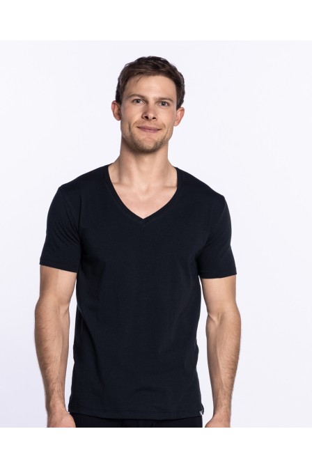 PUNTO BLANCO CAMISETA CUELLO PICO DE ALGODÓN ORGÁNICO, ECOLOGIX 33531-20