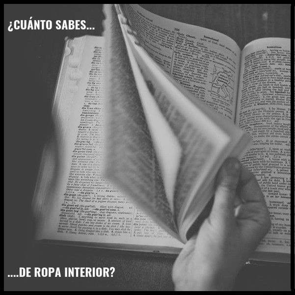 EL ABC DE LA ROPA INTERIOR. Parte II.
